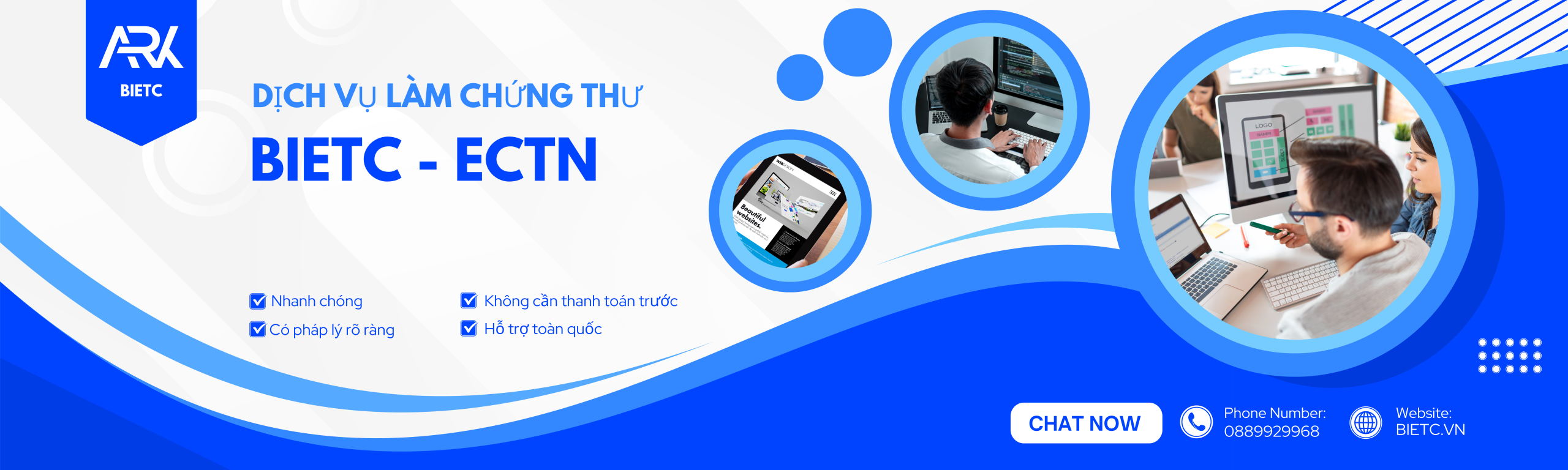 Blue Vibrant an White Modern Professional Website Development Services Banner (1)